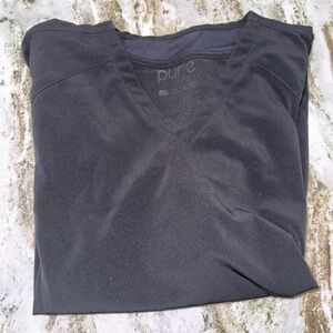 Medium Pure Soft scrub top in black
